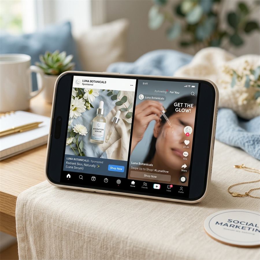 AI product photography for social media ads - Facebook, Instagram, TikTok