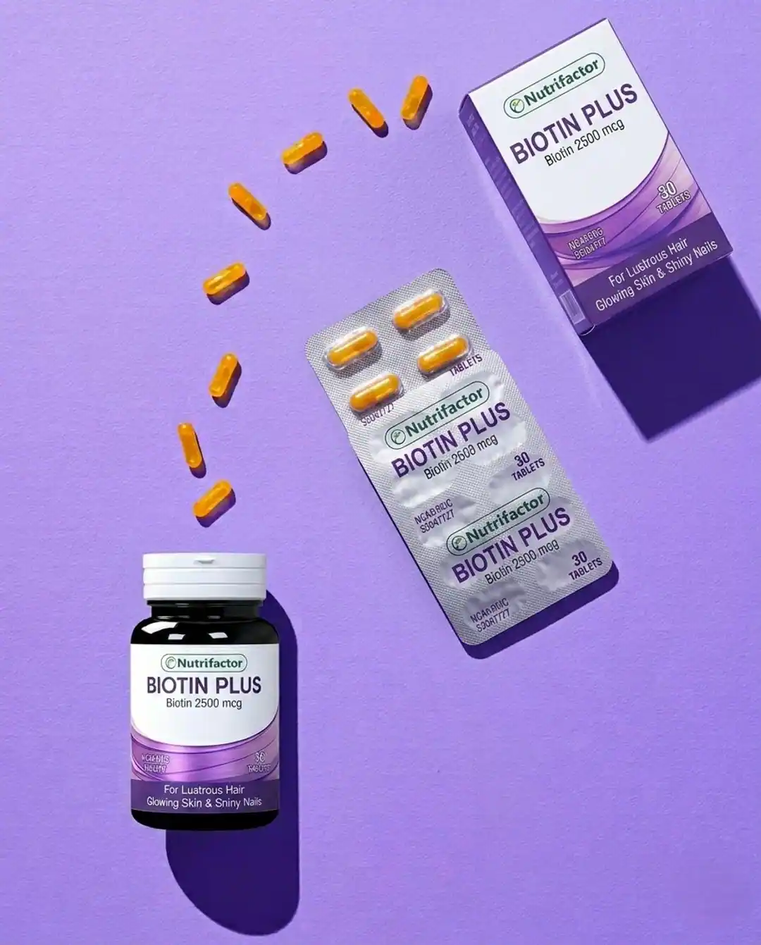 Nutrifactor supplement floating product concept
