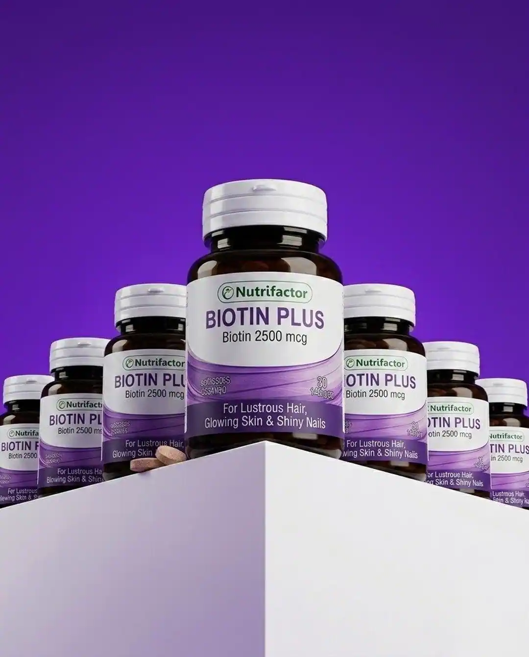 Nutrifactor supplement range campaign concept by Pixelense